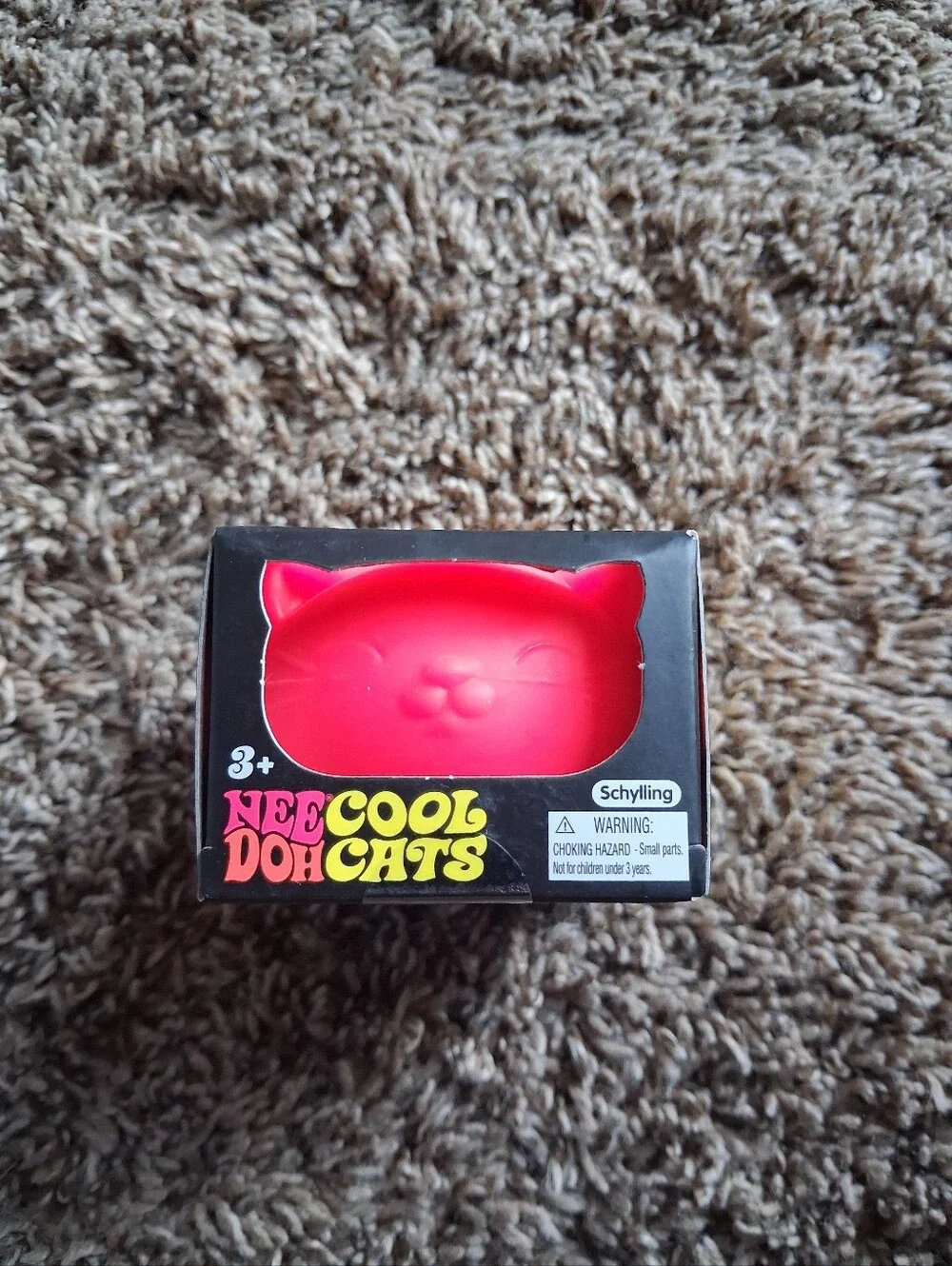 Needoh Cool Cats Pink Squishy